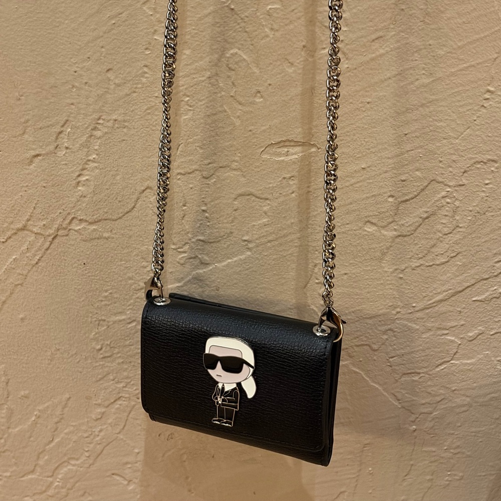 NWOT Karl Lagerfeld Chain Wallet Crossbody